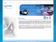 Tablet Screenshot of convexlatex.com